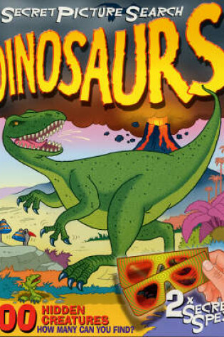 Cover of Secret Picture Search Dinosaurs