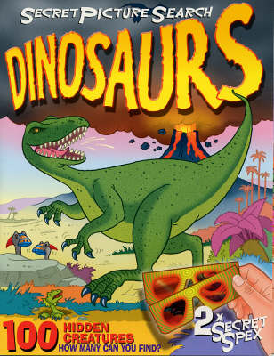 Book cover for Secret Picture Search Dinosaurs