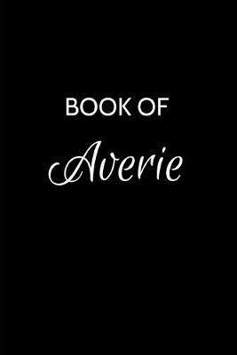 Book cover for Book of Averie