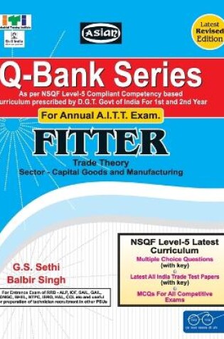 Cover of Q-Bank Series Semester 1,2,3,and 4 Fitter
