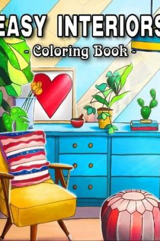 Cover of Easy Interiors Coloring Book