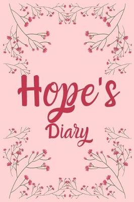 Book cover for Hope's Diary