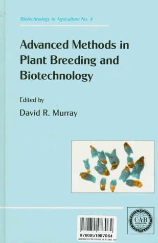 Cover of Advanced Methods in Plant Breeding and Biotechnology