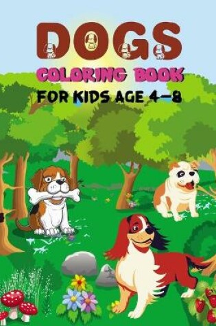 Cover of Dogs Coloring Book