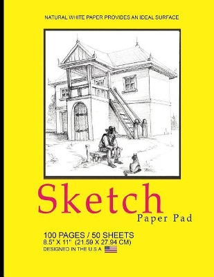 Book cover for Sketch Paper Pad