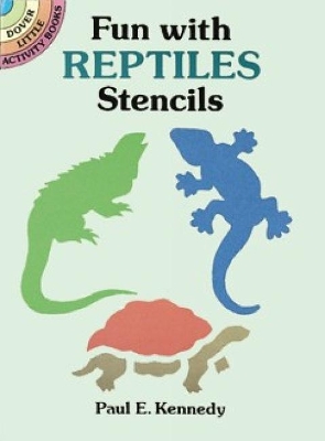 Book cover for Fun with Reptiles Stencils