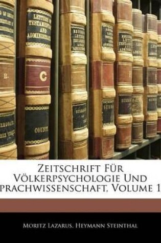 Cover of Zeitschrift Fur Volkerpsychologie Und Sprachwissenschaft, Volume 13