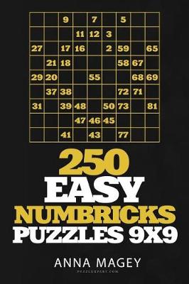 Book cover for 250 Easy Numbricks Puzzles 9x9