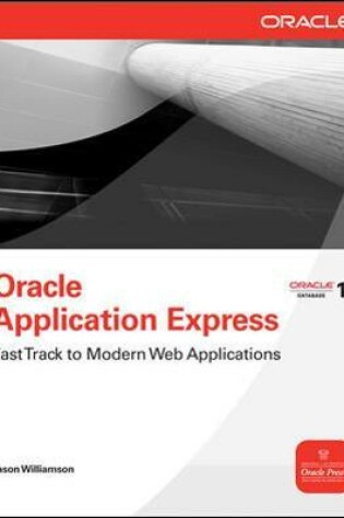 Cover of Oracle Application Express