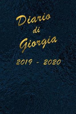 Book cover for Agenda Scuola 2019 - 2020 - Giorgia