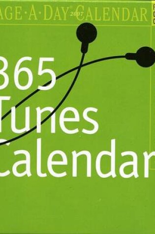 Cover of 365 Tunes Calendar 2007