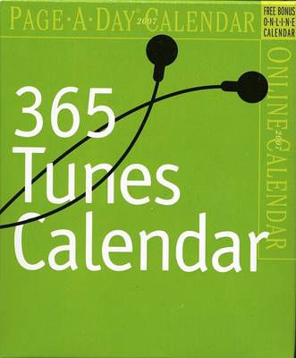 Book cover for 365 Tunes Calendar 2007