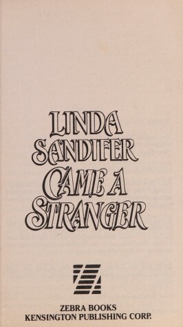 Cover of Came a Stranger