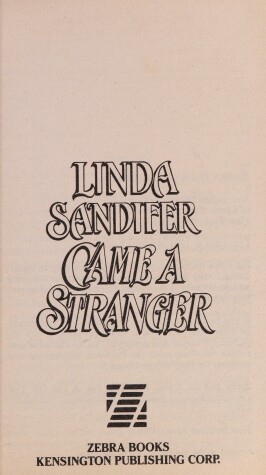 Book cover for Came a Stranger