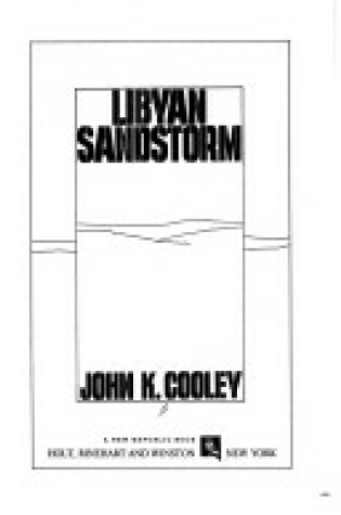 Cover of Libyan Sandstorm