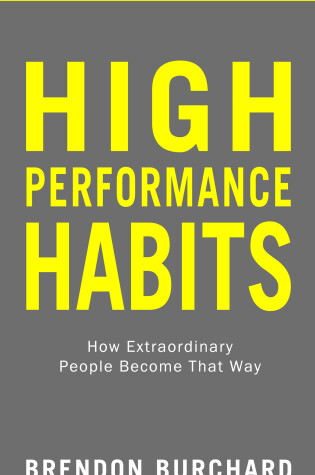 Cover of High Performance Habits