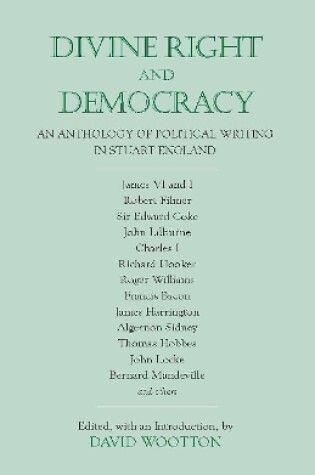 Cover of Divine Right and Democracy