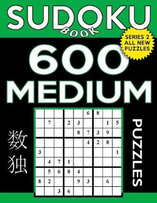 Book cover for Sudoku Book 600 Medium Puzzles