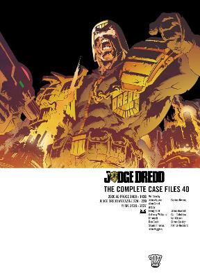Cover of Judge Dredd: The Complete Case Files 40