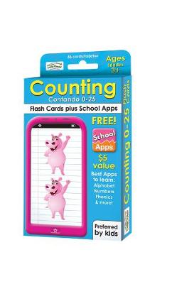 Book cover for Counting 0-25 Flash Cards