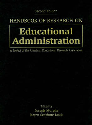 Book cover for Handbook of Research on Educational Administration