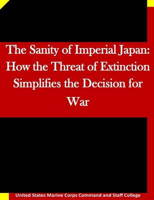 Book cover for The Sanity of Imperial Japan