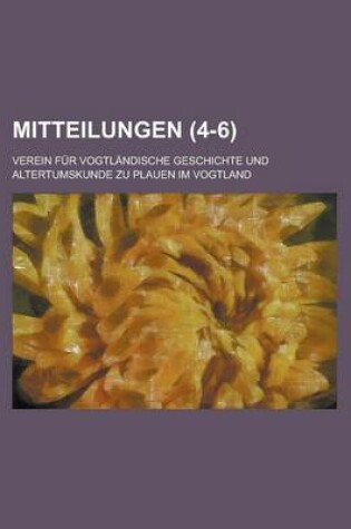 Cover of Mitteilungen (4-6 )