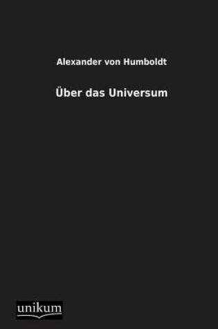 Cover of Uber Das Universum