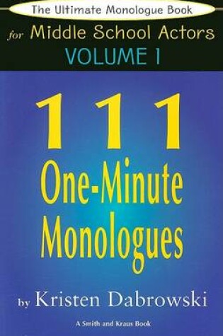 Cover of 111 One-Minute Monologues