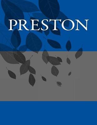 Book cover for Preston