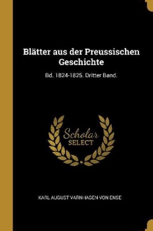 Cover of Blätter aus der Preussischen Geschichte