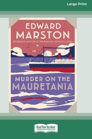 Cover of Murder on the Mauretania [Standard Large Print]