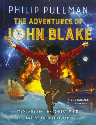 Book cover for Adventures of John Blake: Mystery of the Ghost Ship