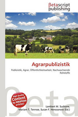 Cover of Agrarpublizistik