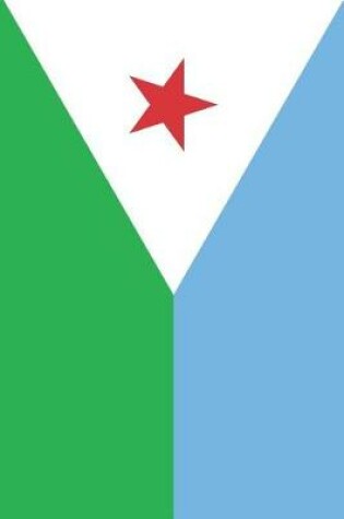 Cover of Djibouti Flag Notebook - Djiboutian Flag Book - Djibouti Travel Journal