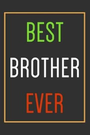 Cover of Best Brother Ever