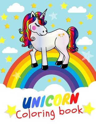 Book cover for UNICORN Coloring Book