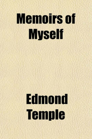 Cover of Memoirs of Myself