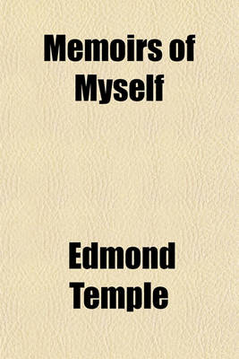 Book cover for Memoirs of Myself