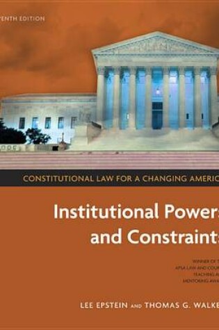 Cover of Constitutional Law for a Changing America