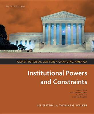 Book cover for Constitutional Law for a Changing America