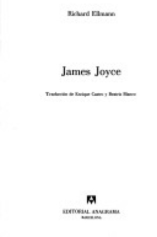 Cover of James Joyce