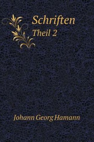 Cover of Schriften Theil 2