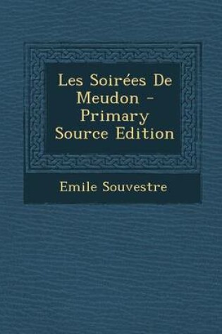 Cover of Les Soirees de Meudon