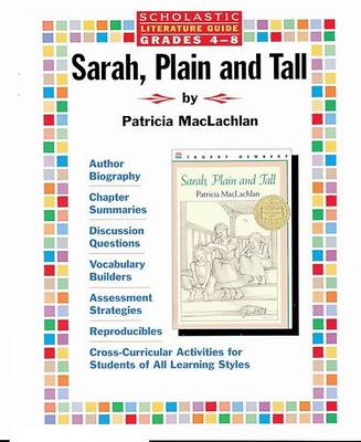 Book cover for Sarah, Plain and Tall