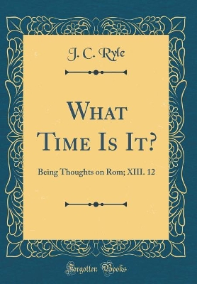 Book cover for What Time Is It?