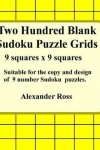 Book cover for Two Hundred Blank Sudoku Grids