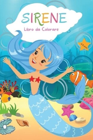 Cover of Sirene Libro da Colorare