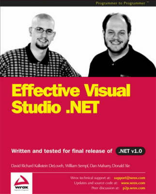 Book cover for Effective Visual Studio .NET