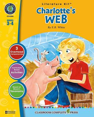 Cover of A Literature Kit for Charlotte's Web, Grades 3-4